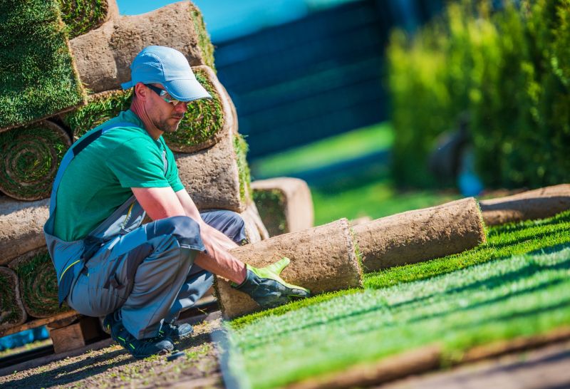 Local Turf Block Installation pros at work
