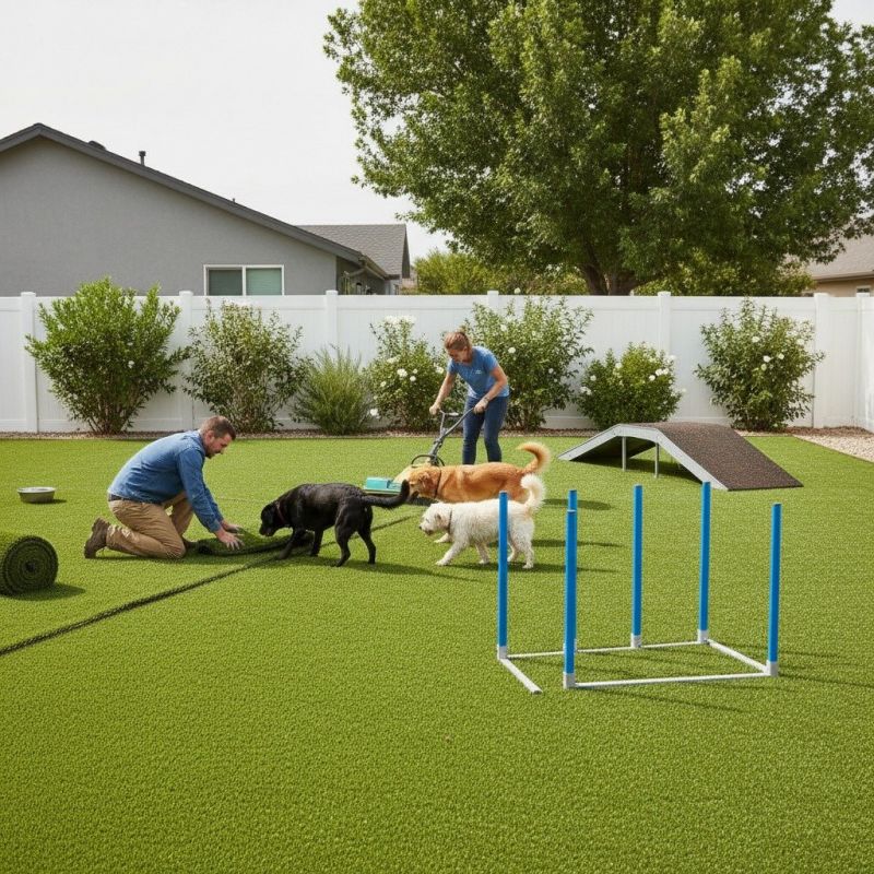 Benefits Of Residential Pet Turf Installation For Dog Owners